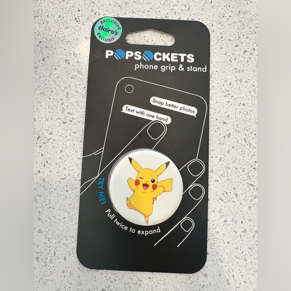 Pikachu Popsocket Brand New